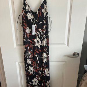 Mallory Floral slip midi dress rag & bone